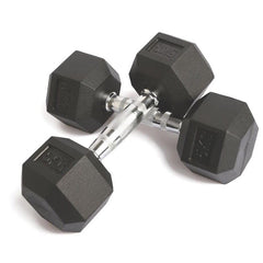 Gym Training Durable Customized Logo Colored Rubber Encased Gim Set Dumbbell Set Hex Dumbbell 5Lb