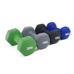 2024 Cheap Colorful Hand Weights 3Lb Cast Iron Hex Shape Neoprene Dumbbells For Sales