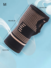 1pc nylon copper fiber knitted wrist palm protecter brace